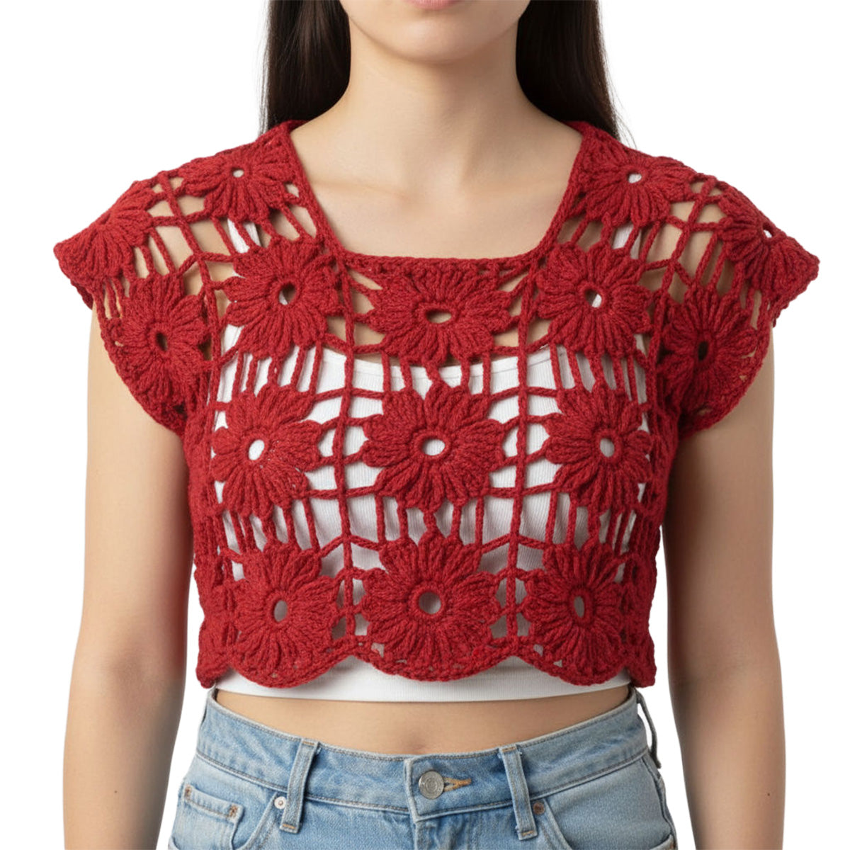 Daisy Top Crochet Pattern