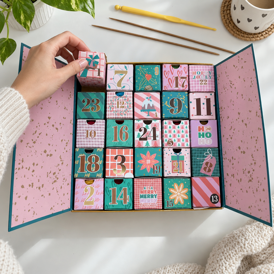 Yarn Advent Calendar – 24 Days of Colour
