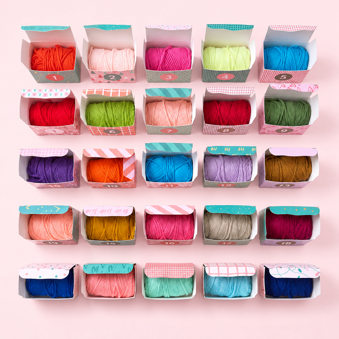 Yarn Advent Calendar – 24 Days of Colour