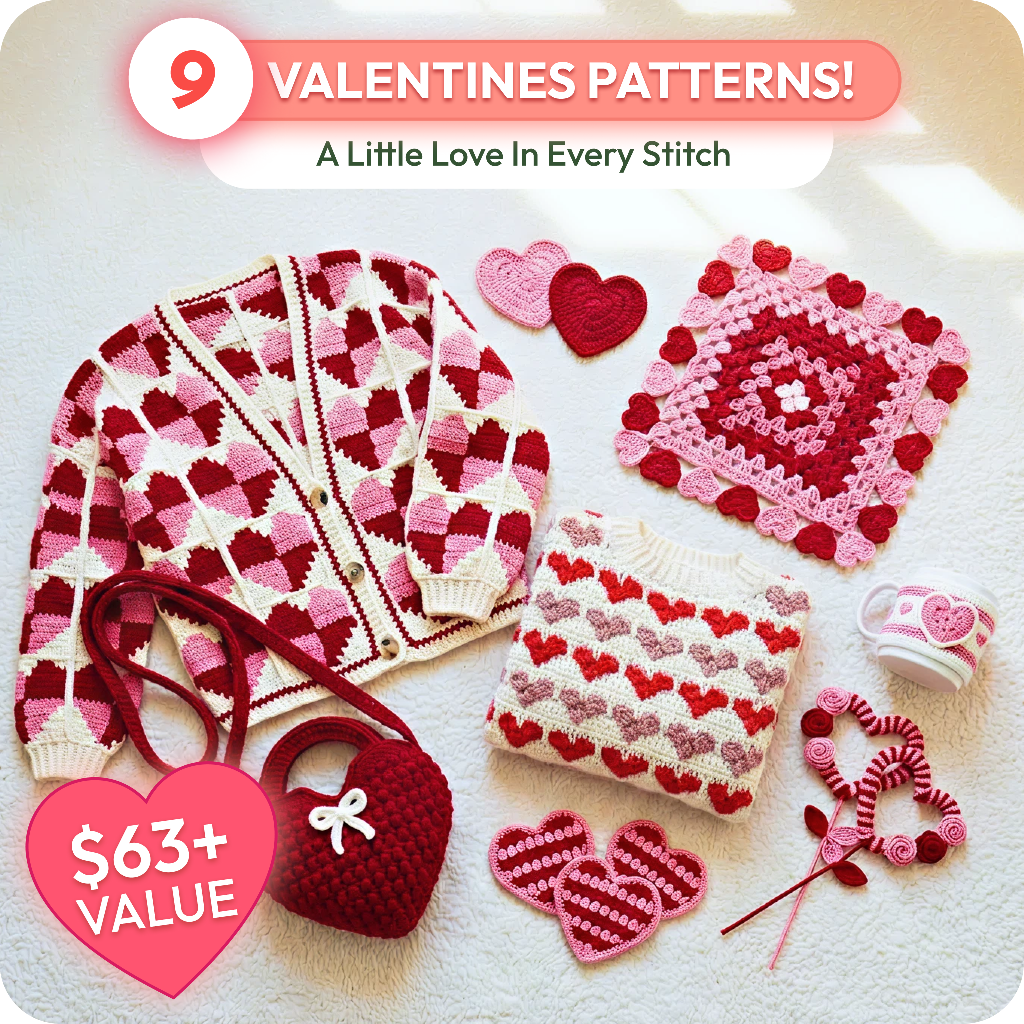 Valentine's Day Pattern Bundle
