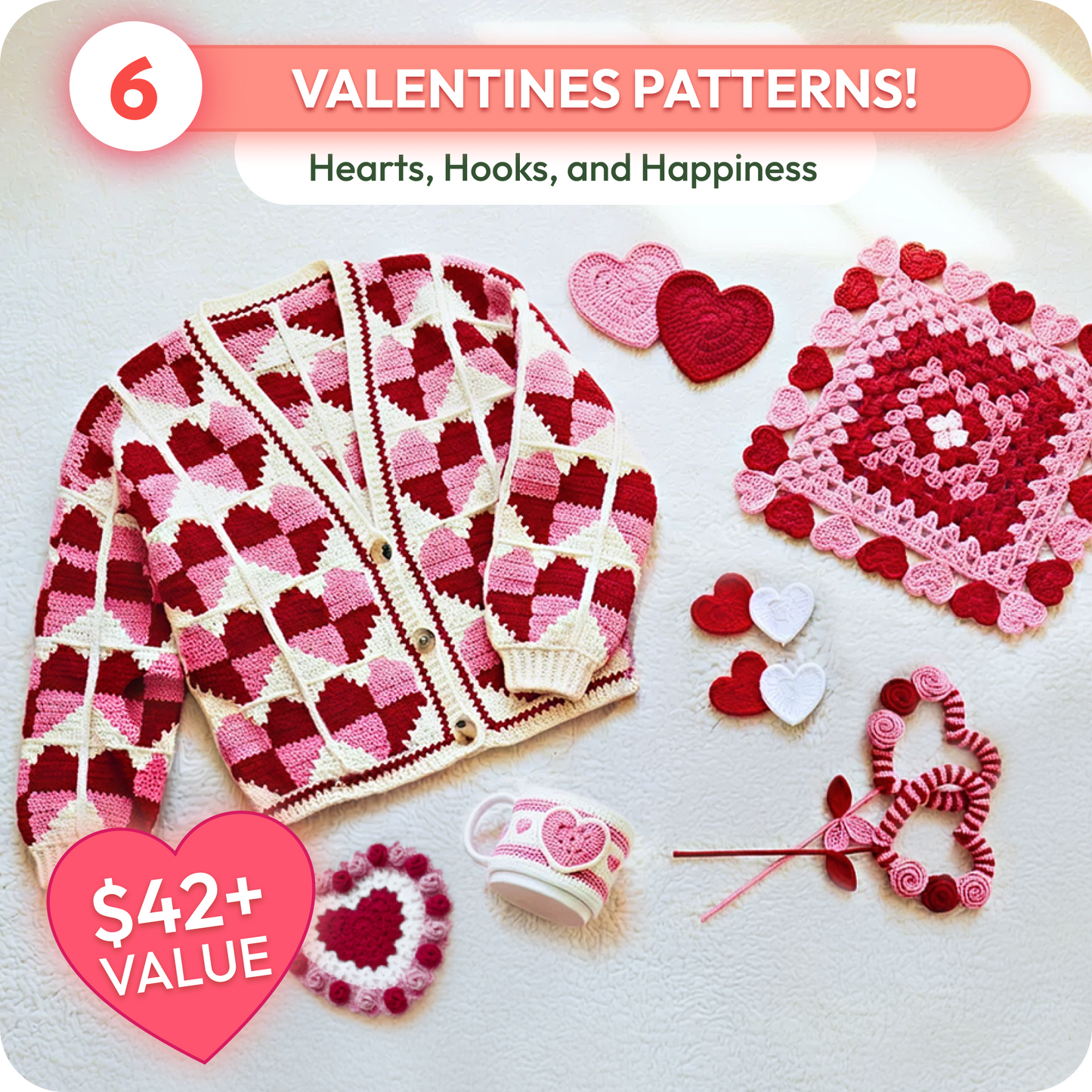 Valentine's Day 6 Pattern Bundle