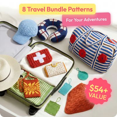 summer-travel-crochet-knitting-pattern-bundle