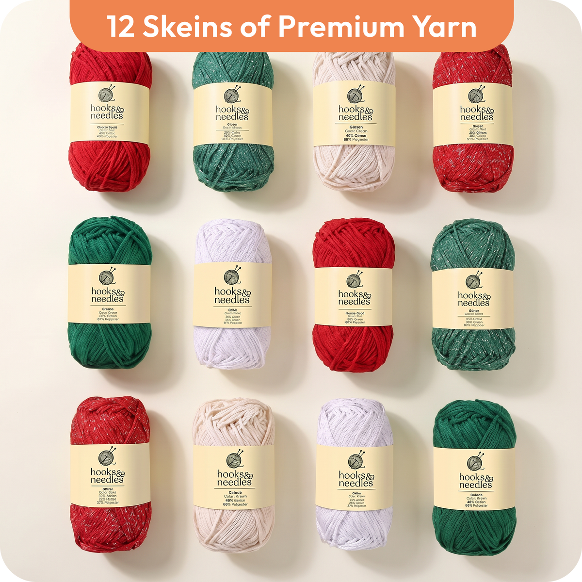 Mega Christmas Yarn Bundle