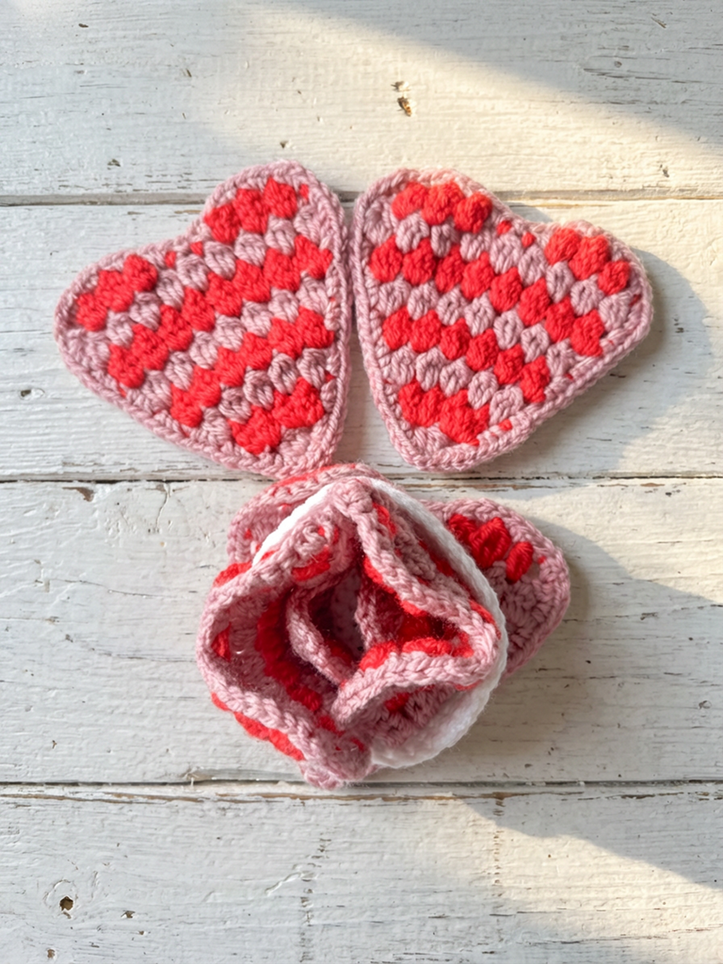Rosette Heart Coaster
