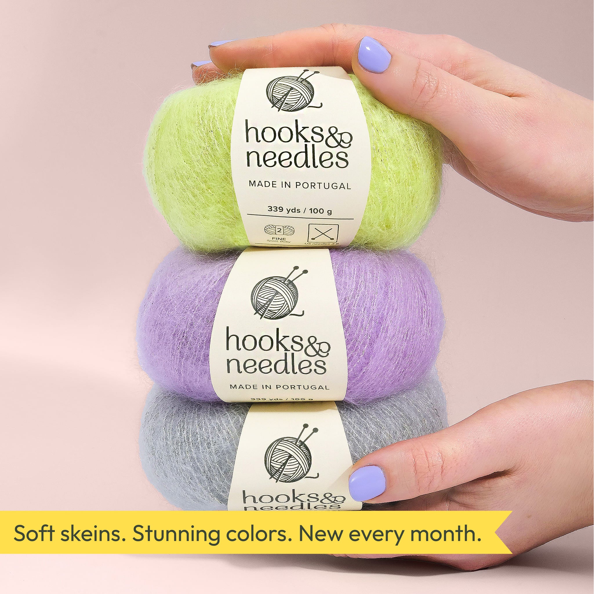 Hooks & Needles - Yarn Only Subscription