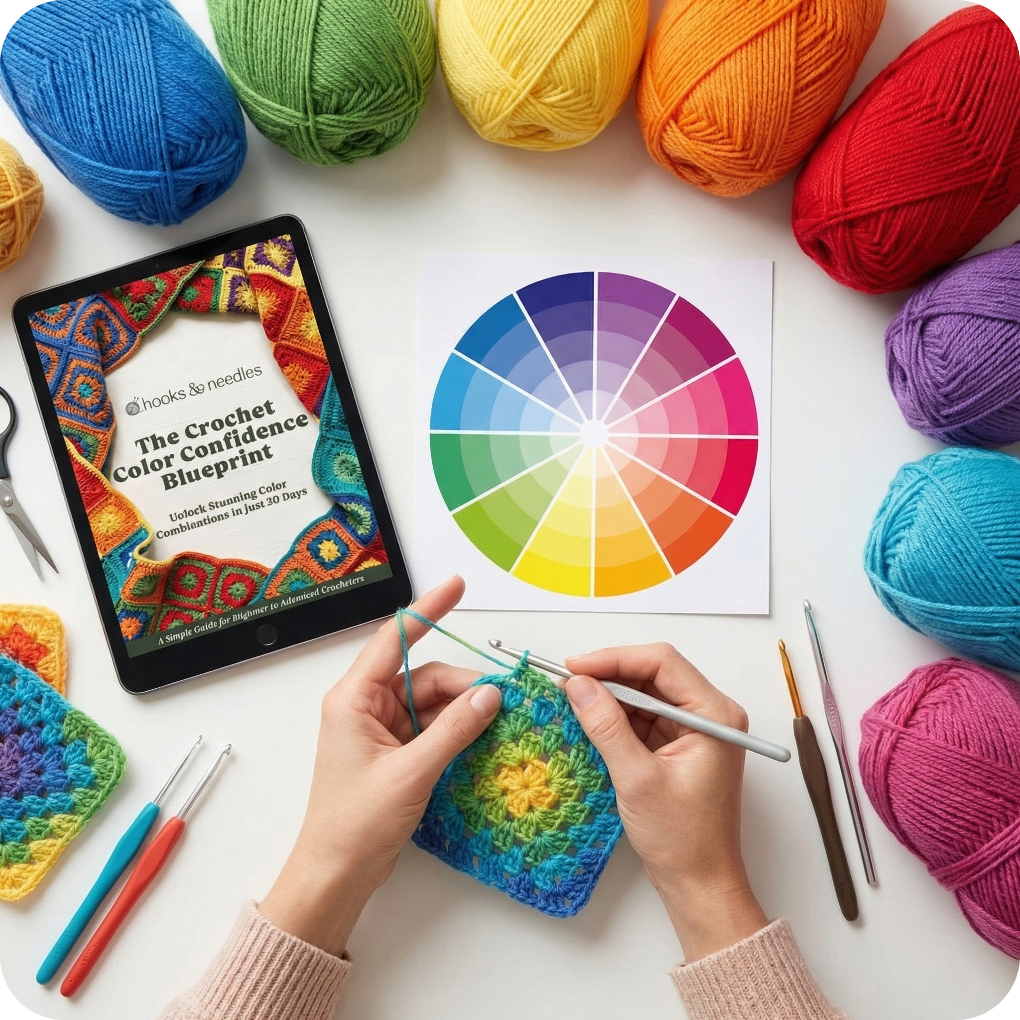 Crochet Color Confidence Guide Ebook PDF