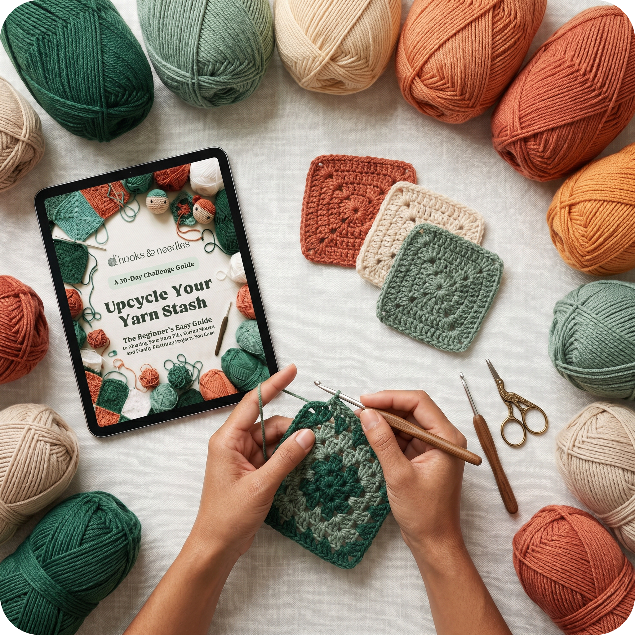 Upcycle Your Yarn Stash Guide - PDF E-book