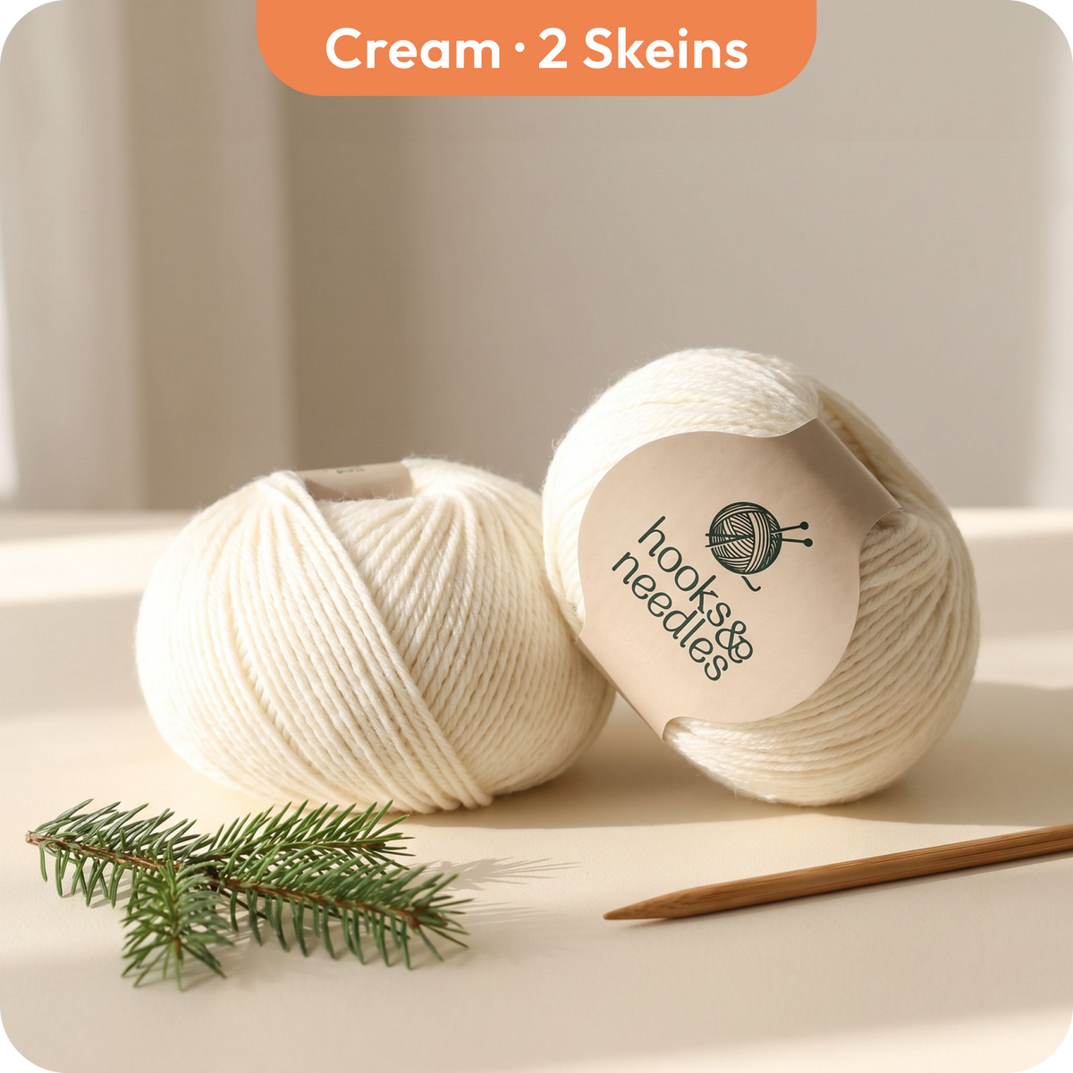 Hooks & Needles Winter Merino Yarn Bundle