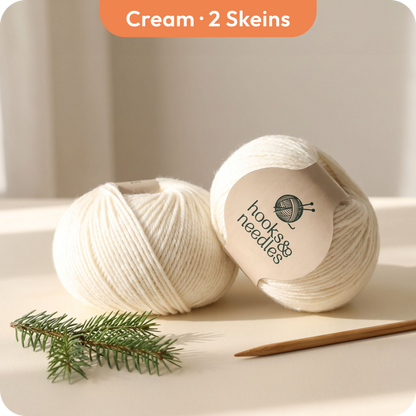 Hooks & Needles Winter Merino Yarn Bundle