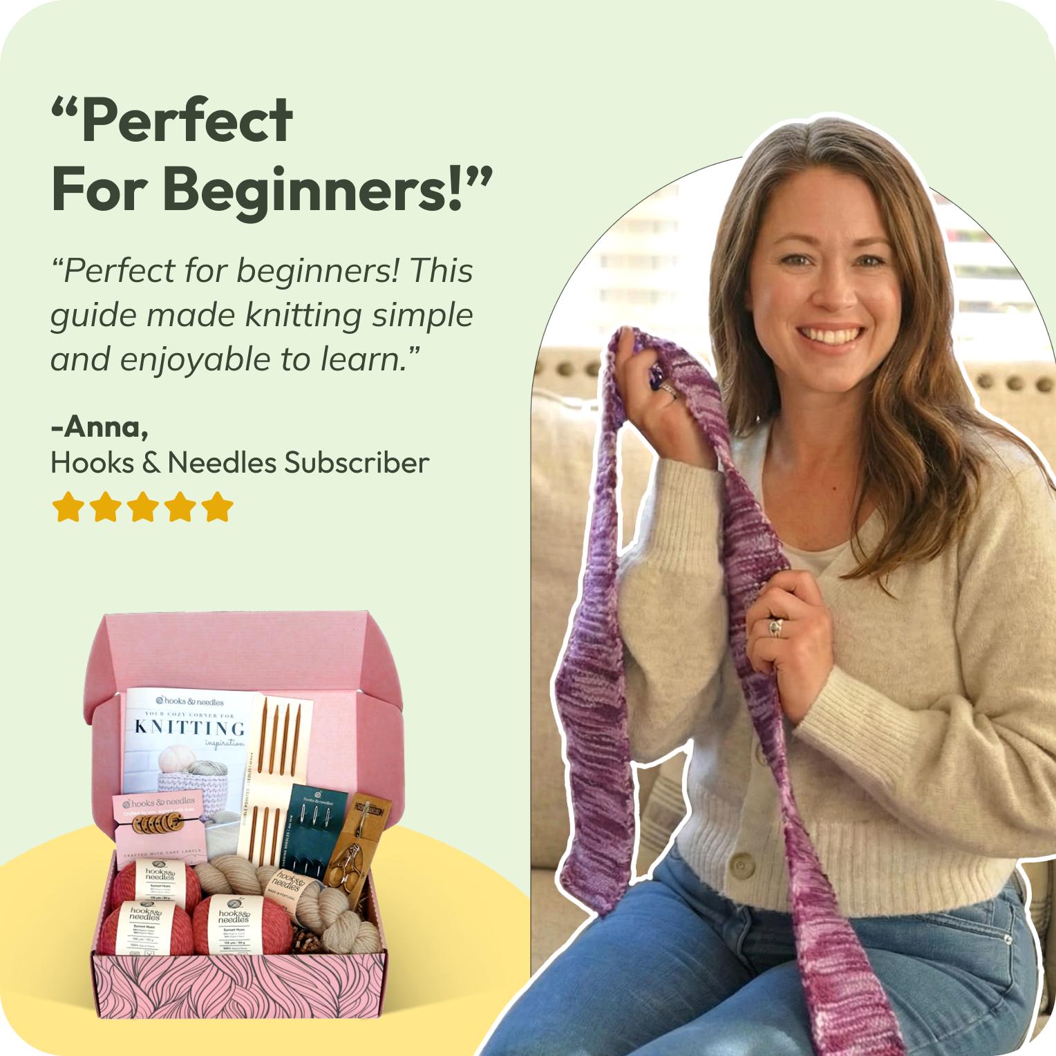Knitting Zero to Hero Beginners Guide - PDF E-Book