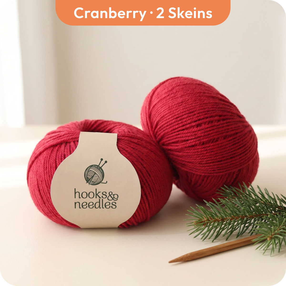 Hooks & Needles Winter Merino Yarn Bundle