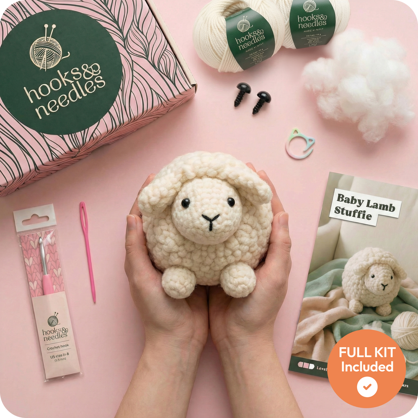 Baby Lamb Stuffie Kit