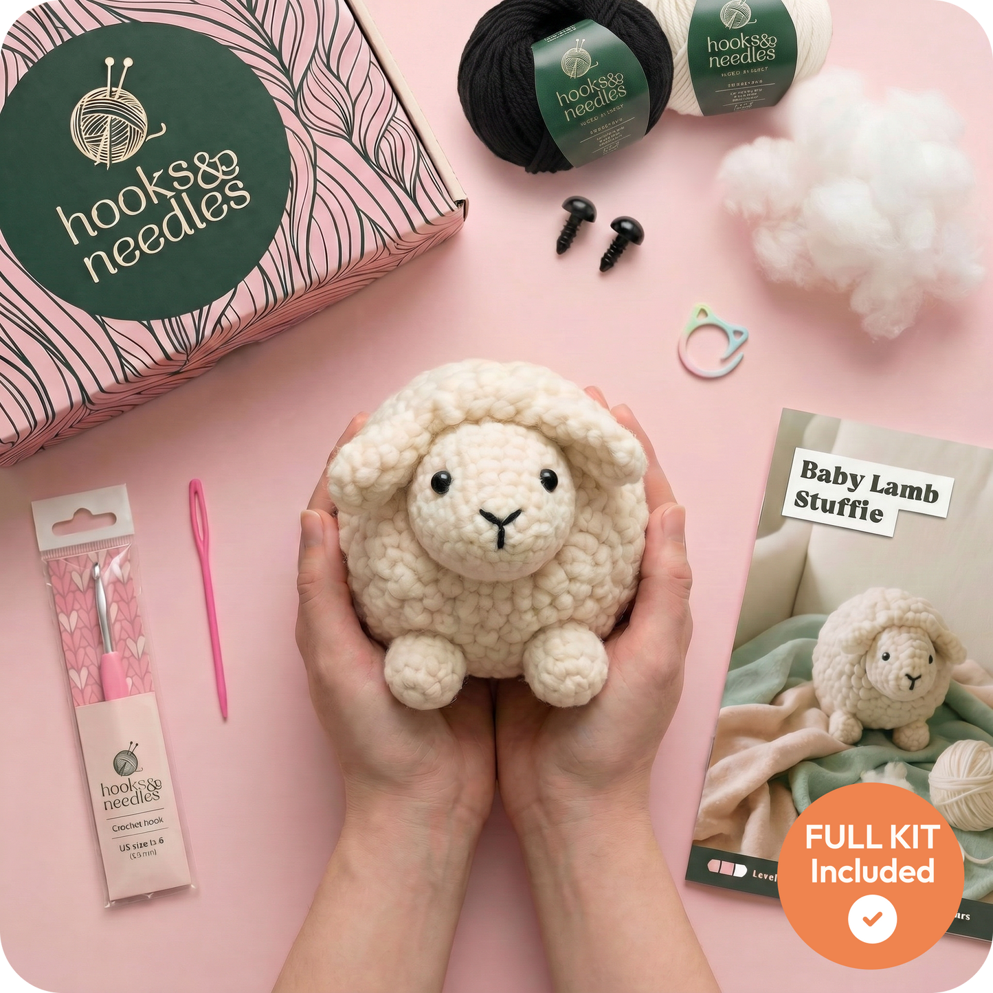 Baby Lamb Stuffie Kit