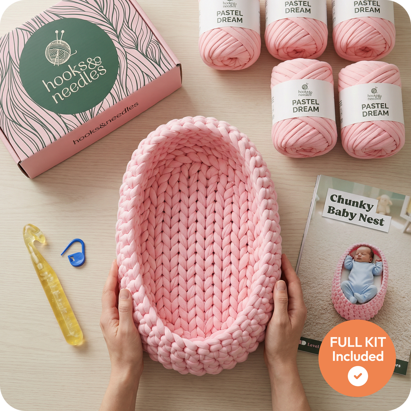 Chunky Baby Nest Kit