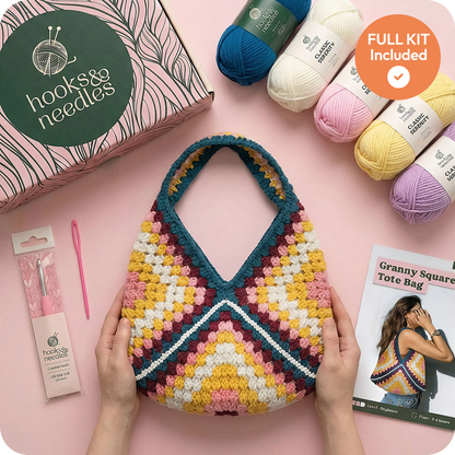 Granny Square Tote Bag Kit
