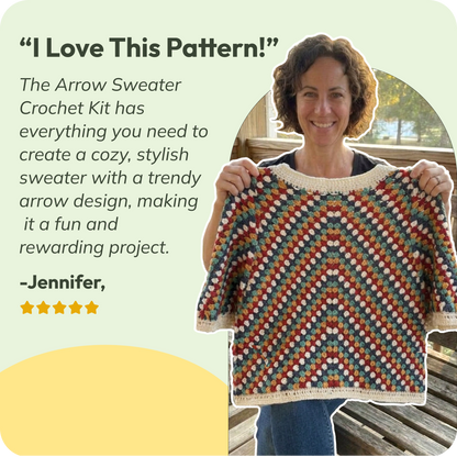 Sienna Arrow Sweater Kit