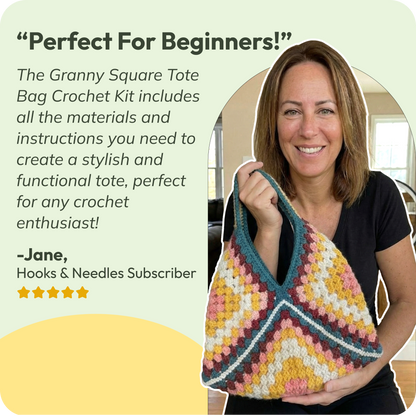 Granny Square Tote Bag Kit