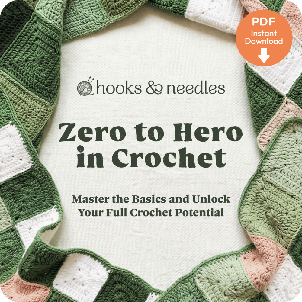 Crochet Zero to Hero Beginners Guide - PDF E-Book