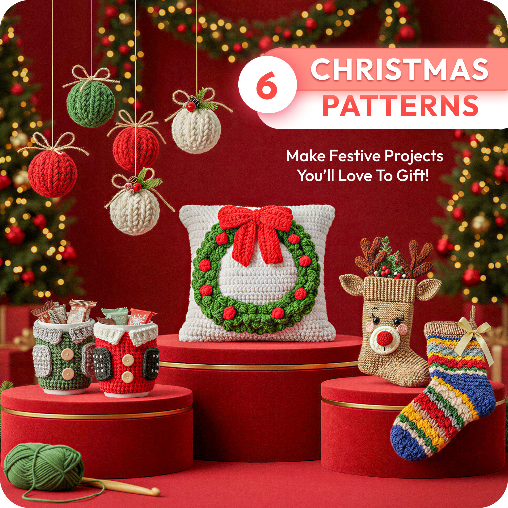 Christmas Patterns - Hooks & Needles