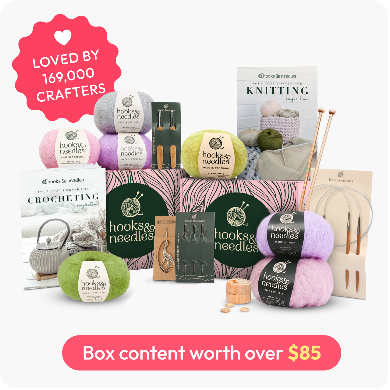 Hooks & Needles Subscription Box