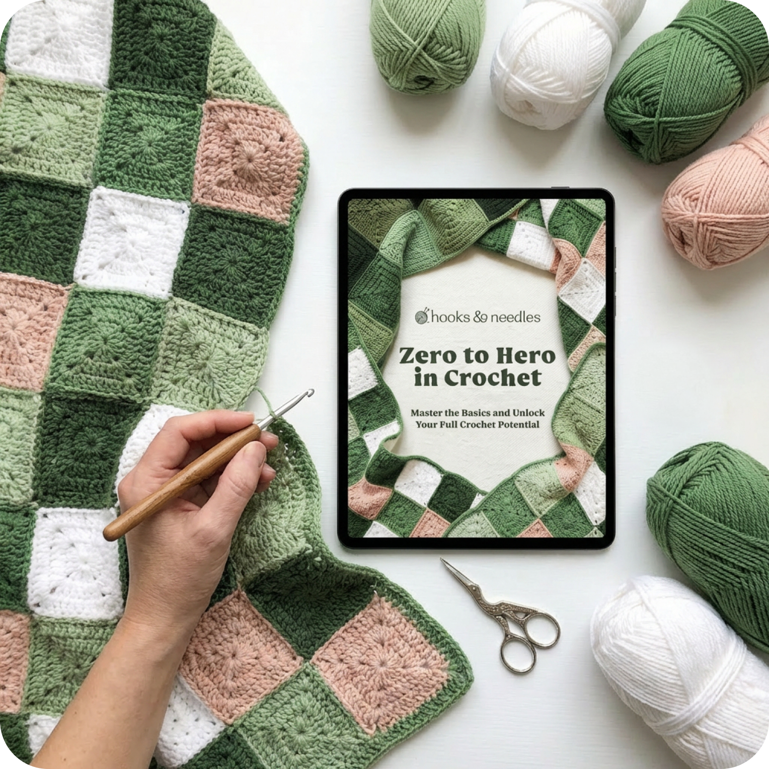 Crochet Zero to Hero Beginners Guide - PDF E-Book