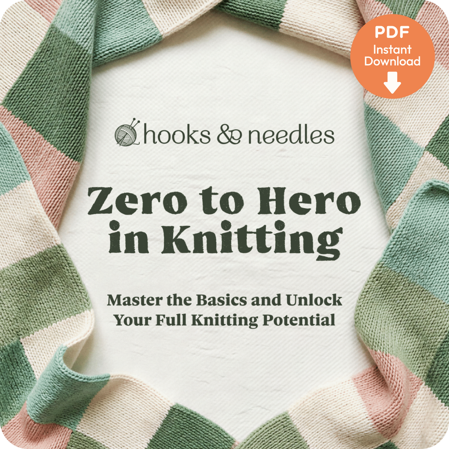 Knitting Zero to Hero Beginners Guide - PDF E-Book