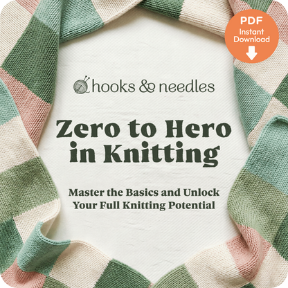 Knitting Zero to Hero Beginners Guide - PDF E-Book