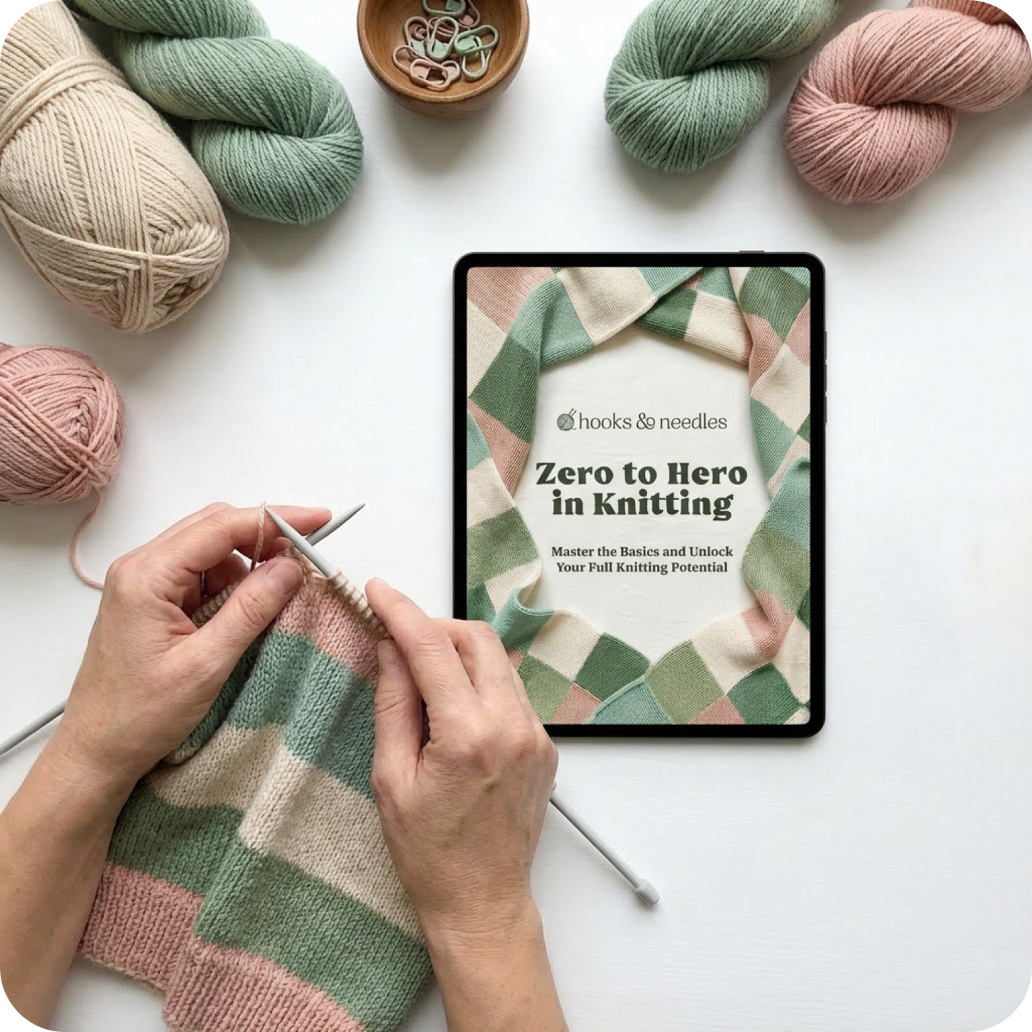 Knitting Zero to Hero Beginners Guide - PDF E-Book