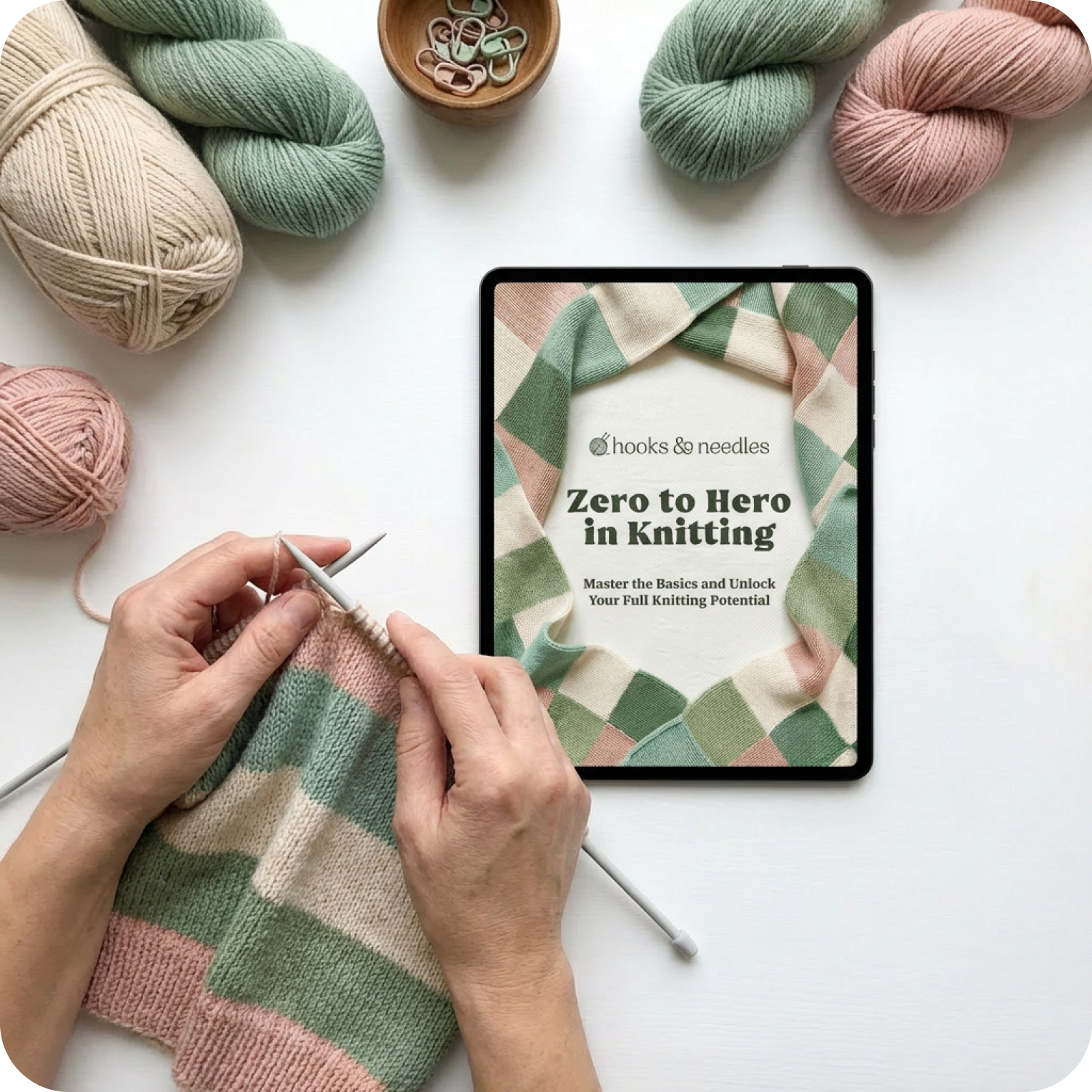 Knitting Zero to Hero Beginners Guide - PDF E-Book