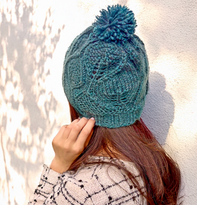 leaf-beanie