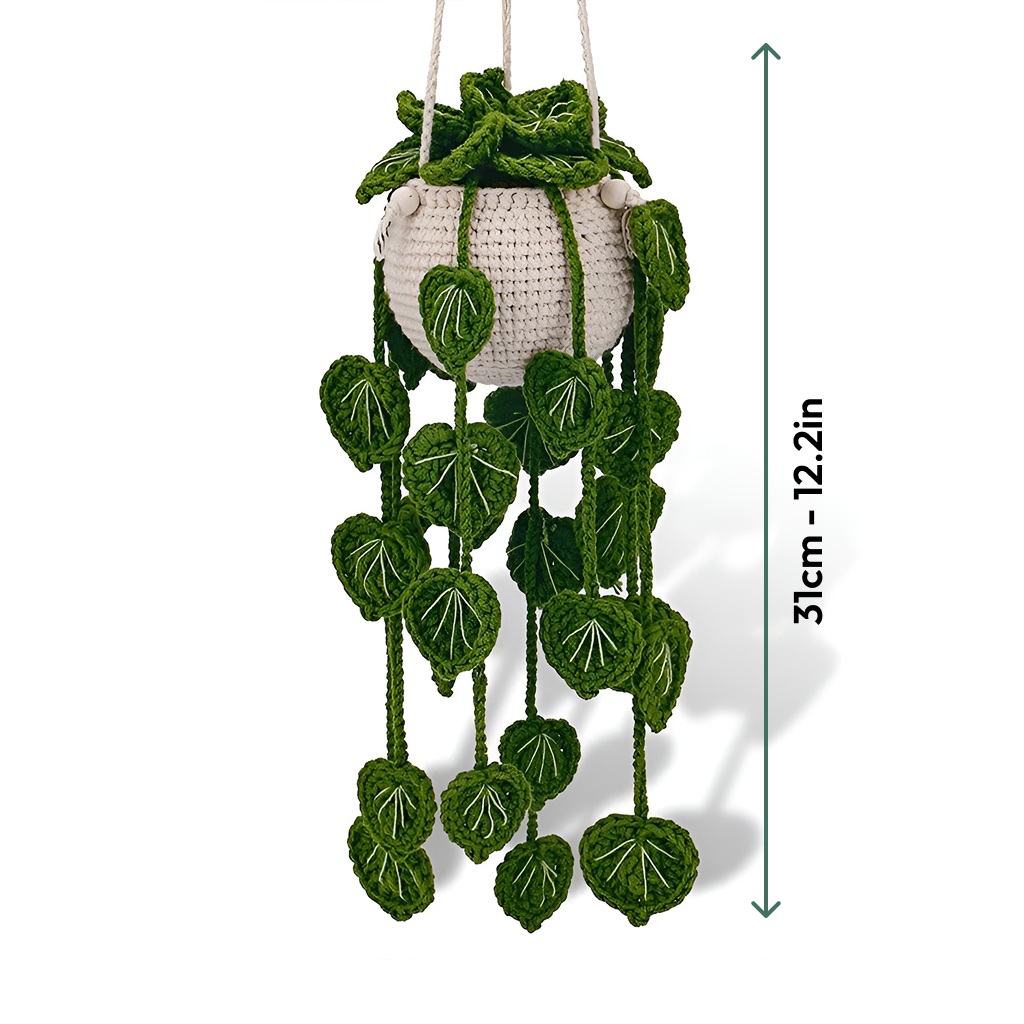 crochet pattern for hanging plant Hanging Plant Crochet Kit – Hooks & Needles