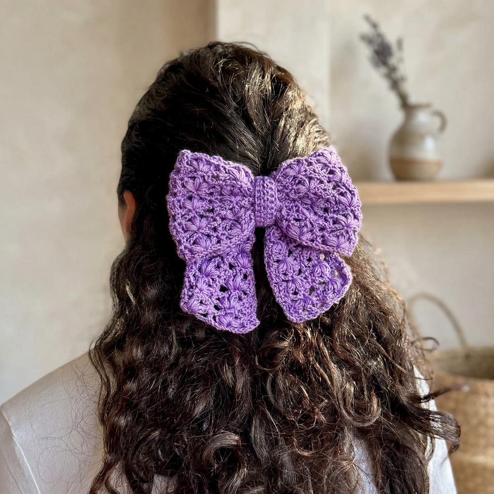 Lily Bow Crochet Pattern