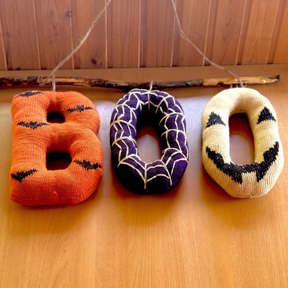 Bats, Webs & BOO Knitting Pattern | Halloween PDF Instant Download 🎃🦇
