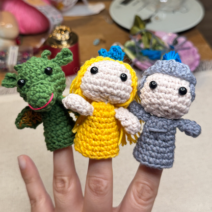 Tiny Tale Trio Crochet Pattern