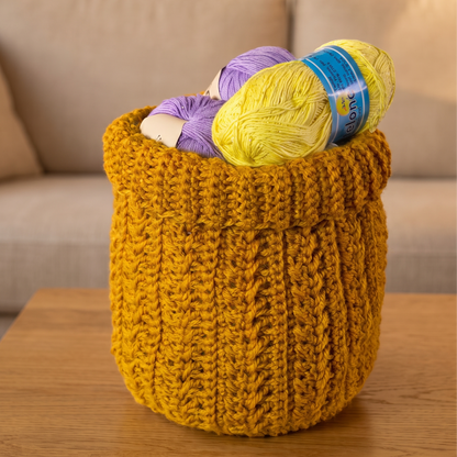 Gather Basket Crochet Pattern