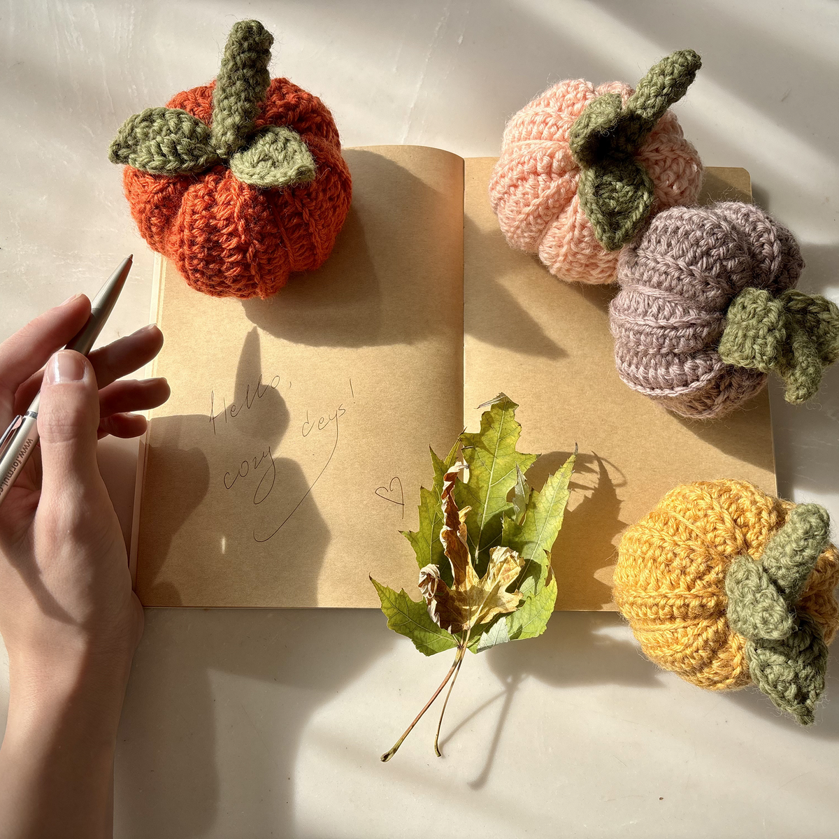 Pumpkin Decorations Crochet Pattern