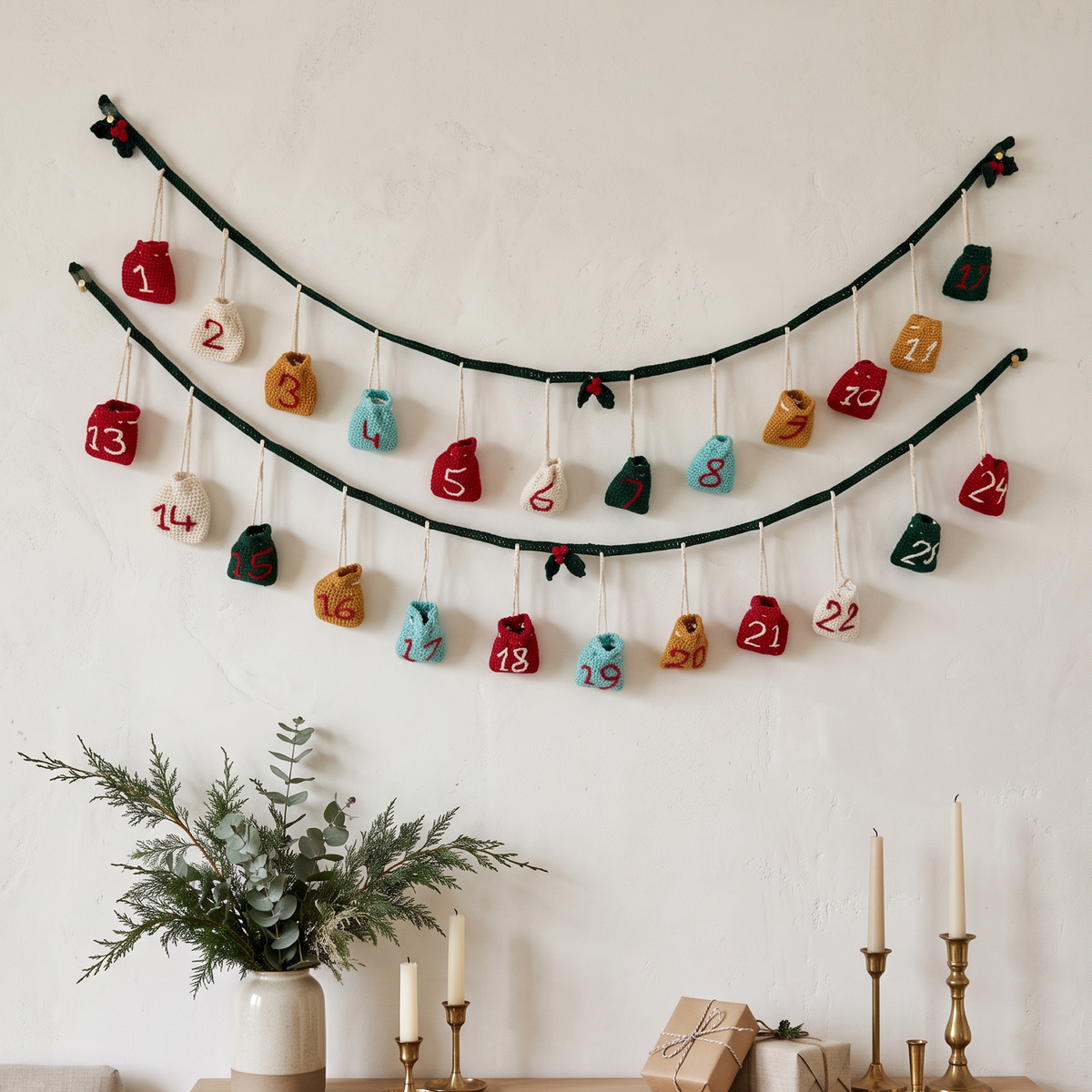 Christmas Advent Calendar | Crochet Digital Pattern