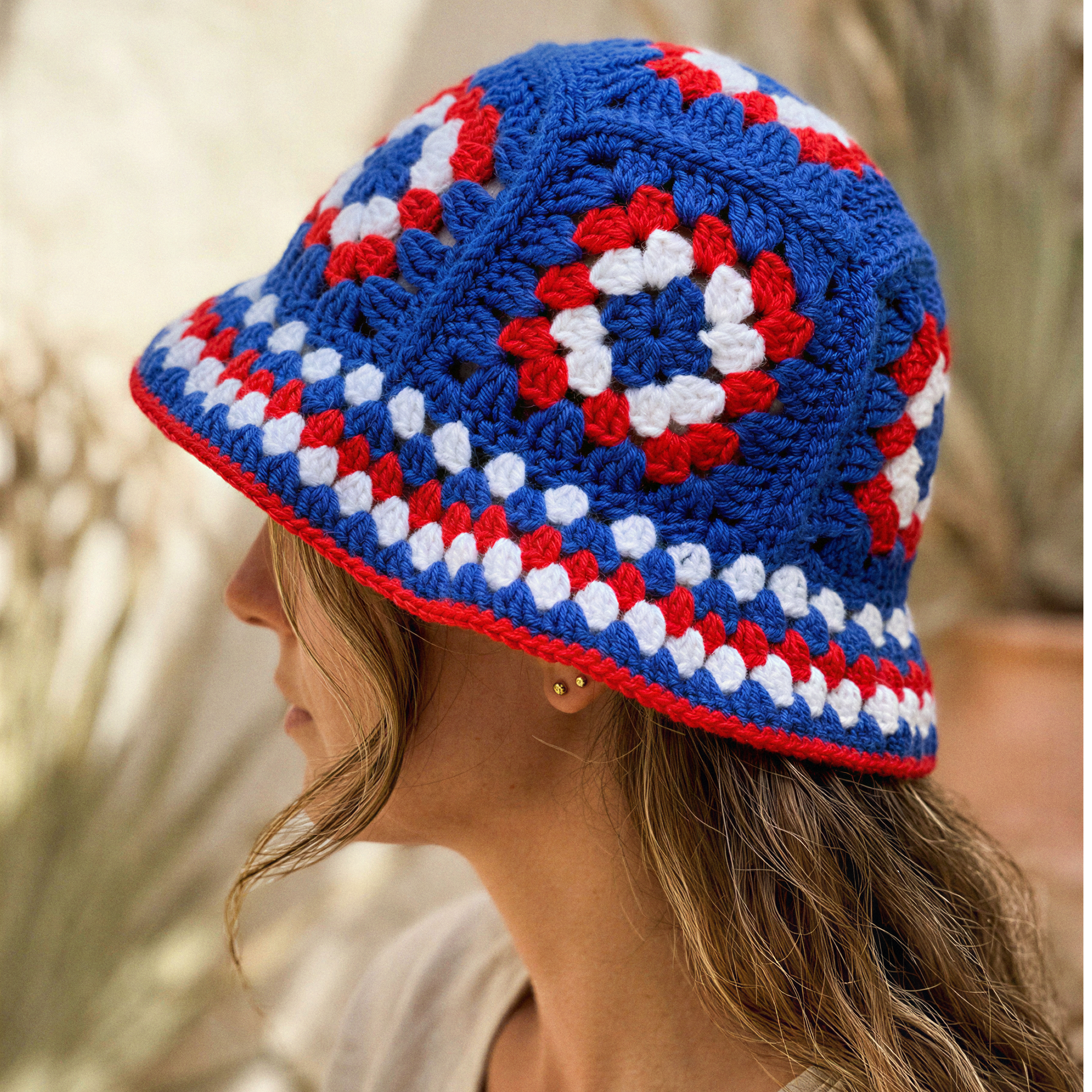 Starburst Hat Crochet Pattern