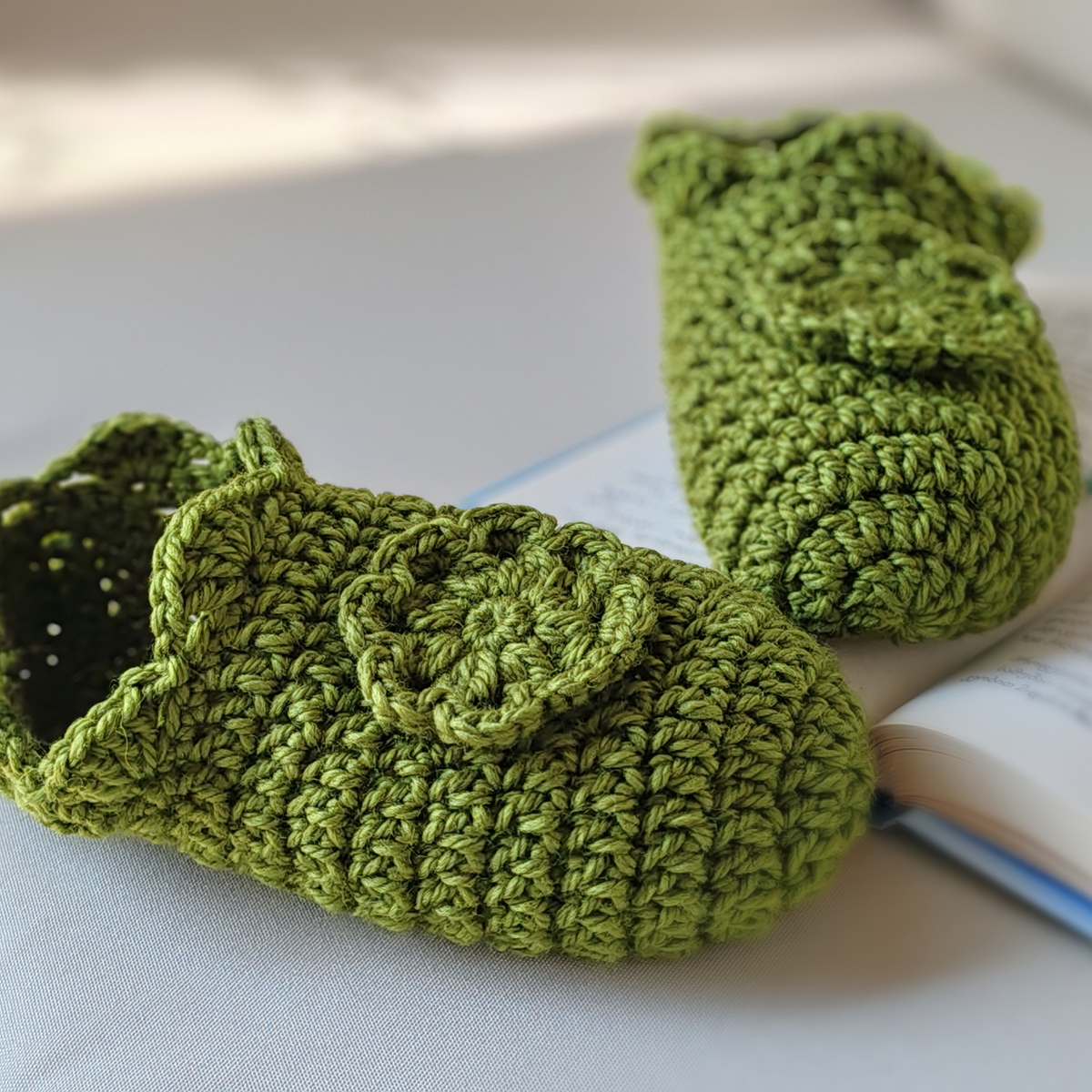 Home Slippers Crochet Pattern