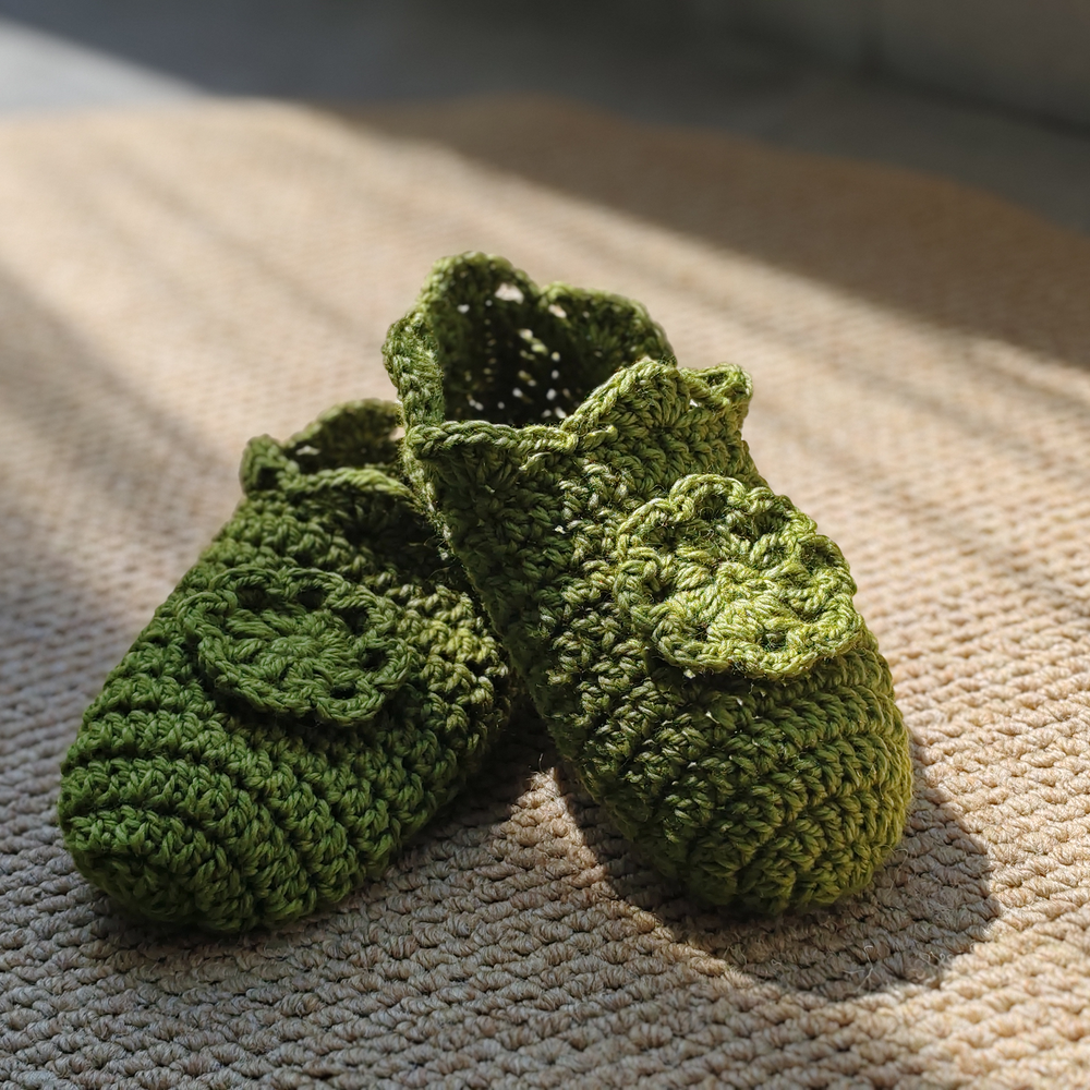 Home Slippers Crochet Pattern