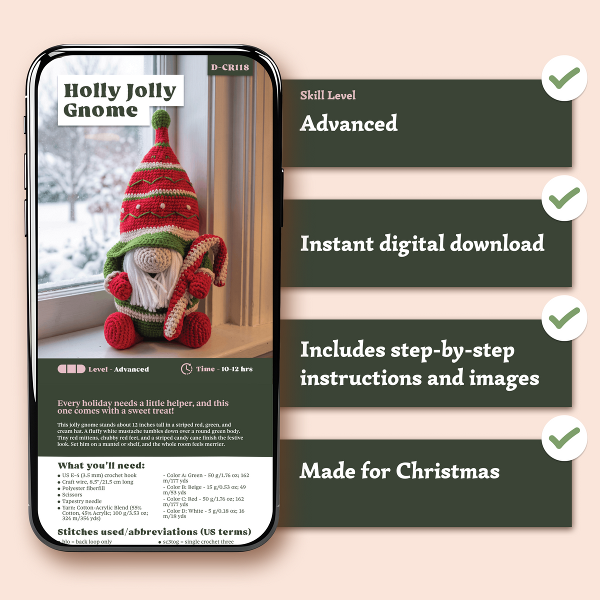 Holly Jolly Gnome