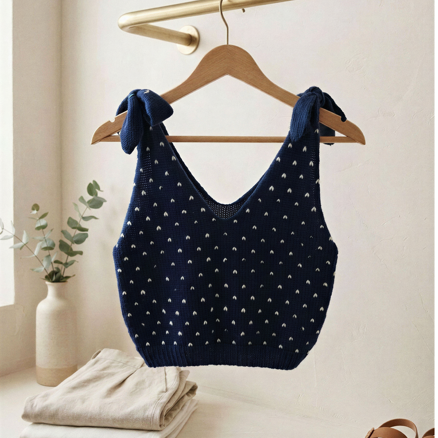 Americana Tank Top Knitting Pattern