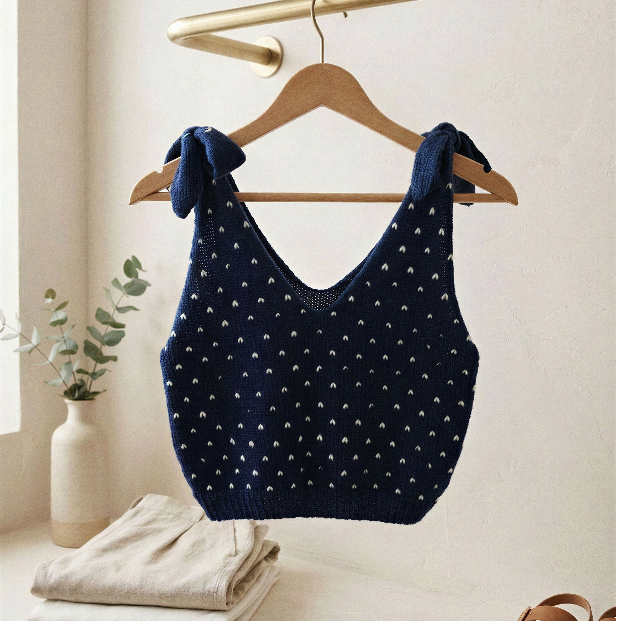 Americana Tank Top Knitting Pattern