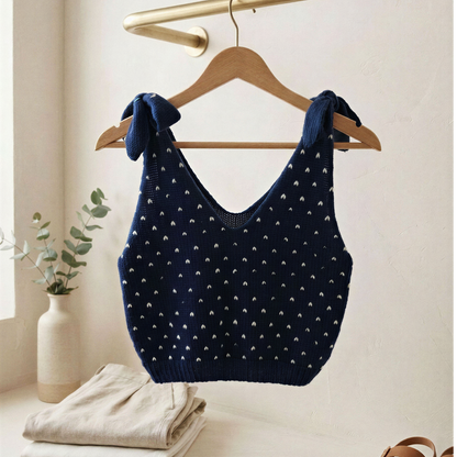 Americana Tank Top Knitting Pattern