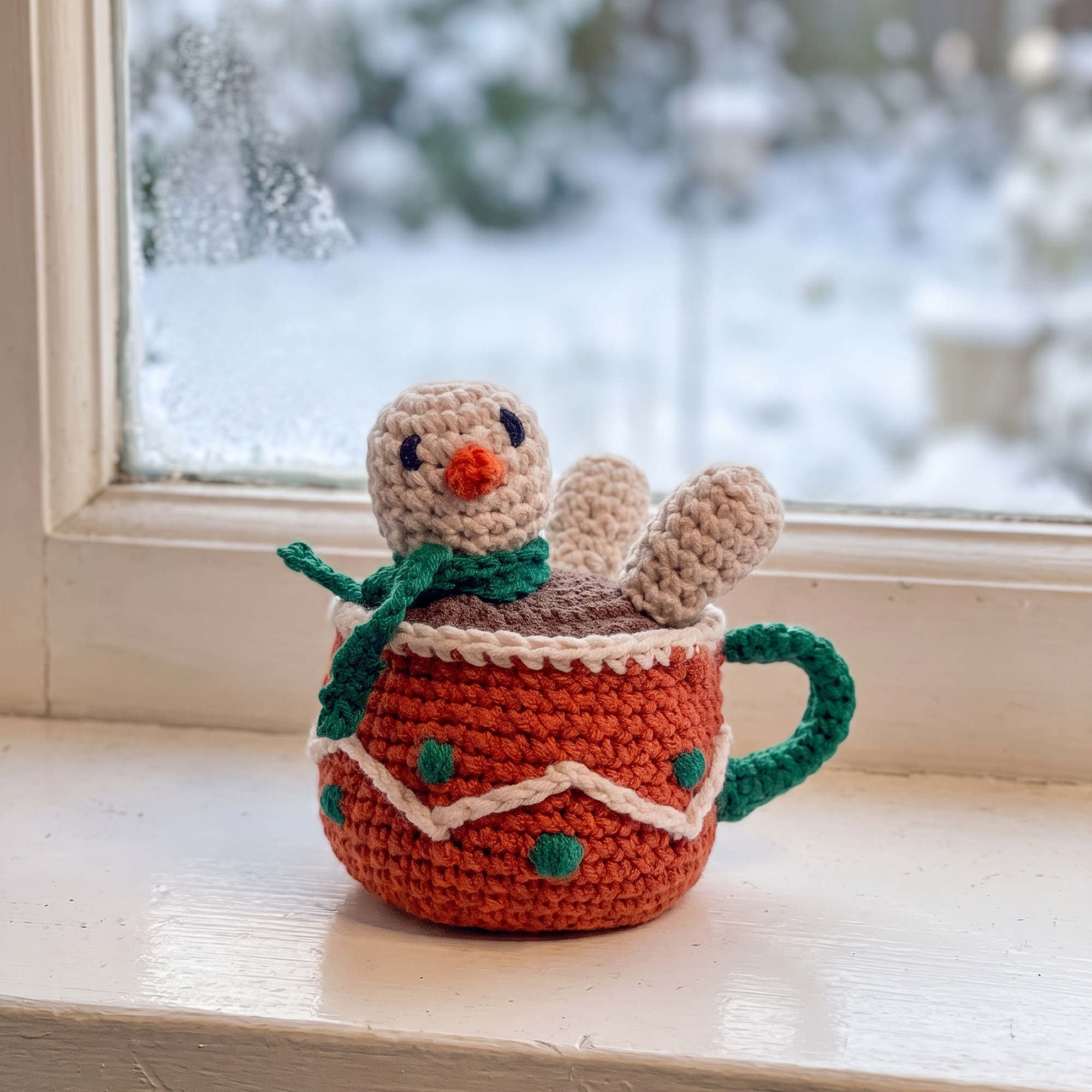 Cozy Snowman Mug