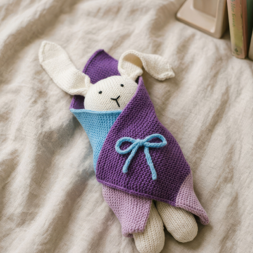 Cuddle Bunny Knitted Toy Pattern