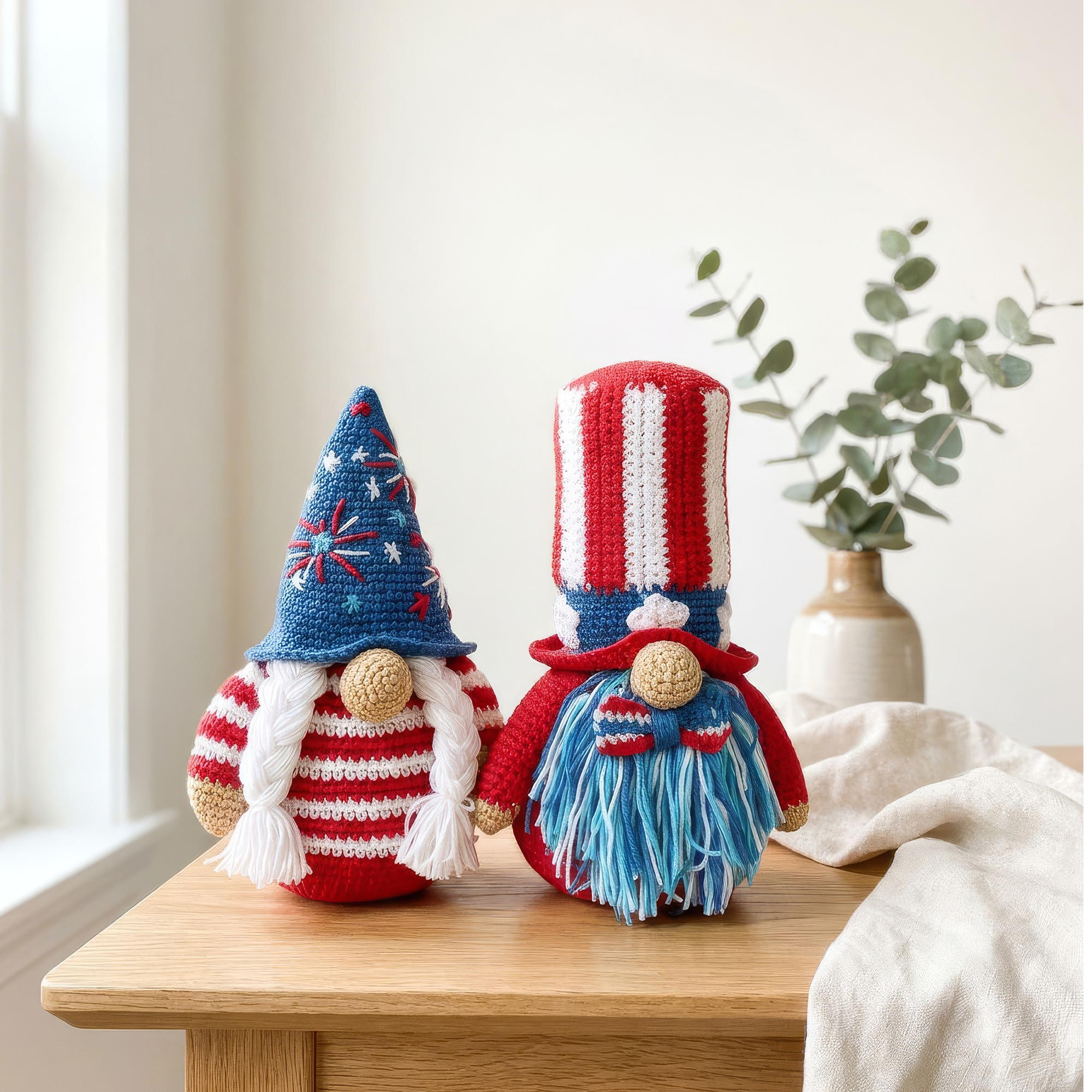 4th of July Crochet & Knitting Patterns Collection | Hooks & Needles
