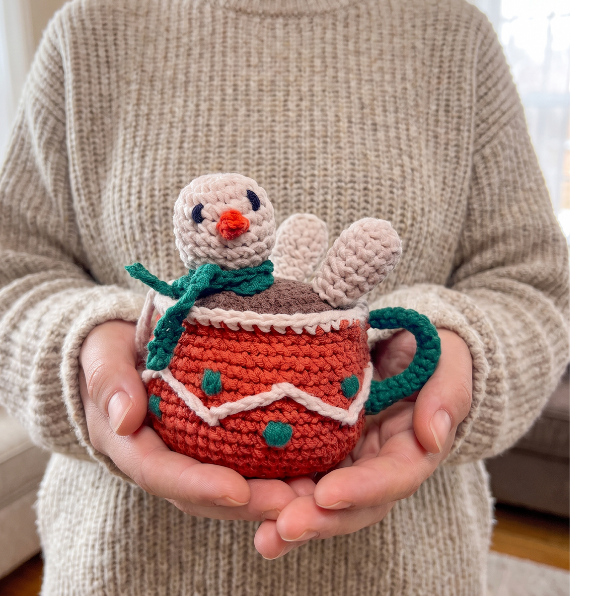 Cozy Snowman Mug