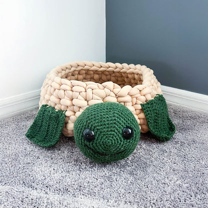 Turtle Cove Pet Bed Crochet Pattern