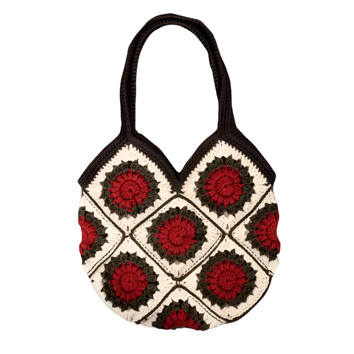 Granny Square Crochet Tote Bag Kit